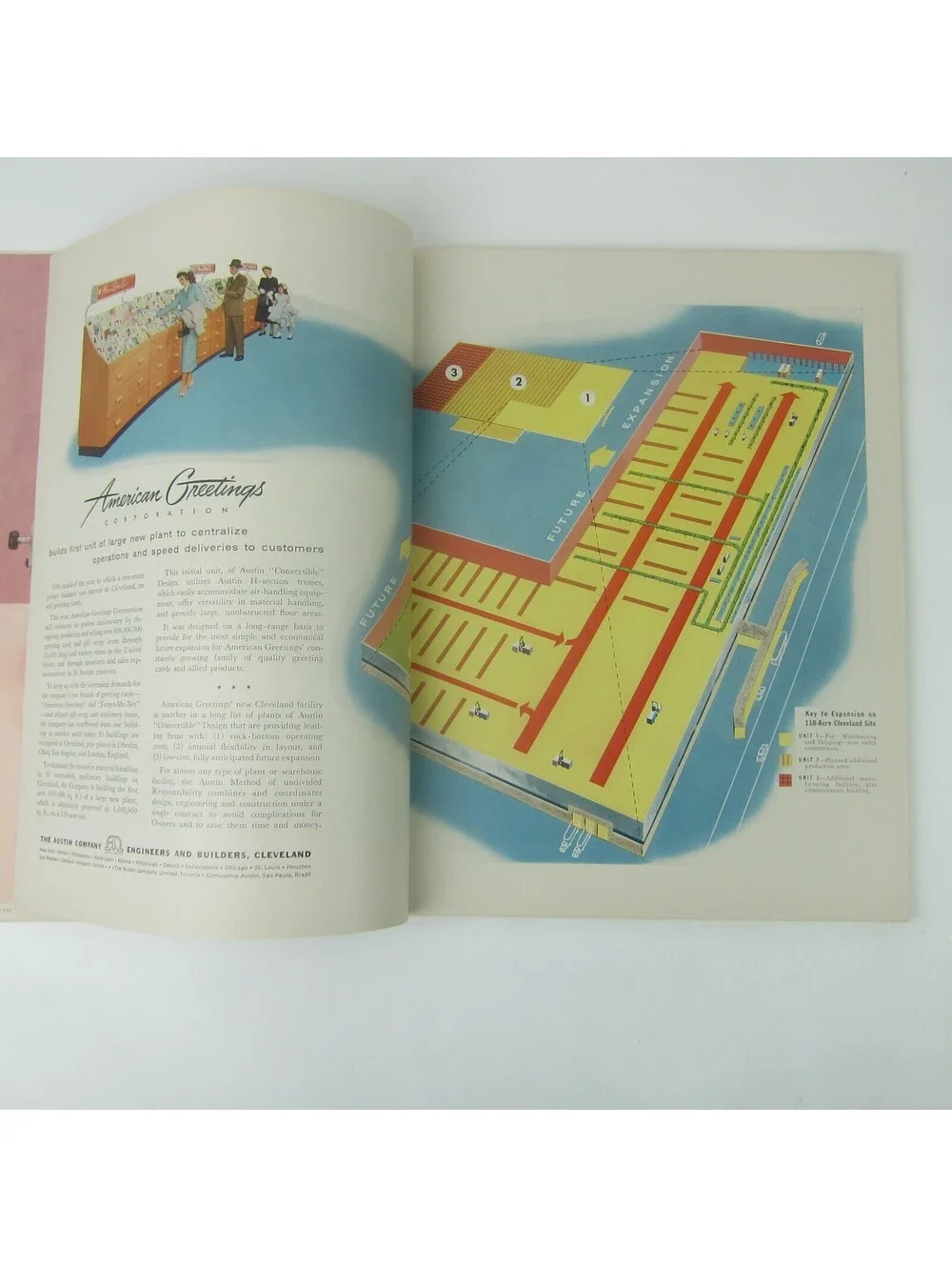 Vintage FORTUNE Magazine August 1956 Cadillac Caprolan Standard Johnnie Walker